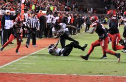 Javian Hawkins Louisville vs. NC State, North Carolina State 11-17-2019 Photo by Mark Blankenbaker, TheCrunchZone.comTheCrunchZone.com