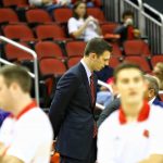 David Padgett, Louisville Basketball vs. Kentucky Wesleyan by William Caudill, 10-30-2017, TheCrunchZone.com