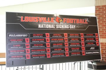 2017 National Signing Day Big Board 2-1-2017 Photo By Mark Blankenbaker TheCrunchZone.com