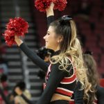 Cheerleader Louisville vs. South Dakota St 12-11-2016 Photo by William Caudill TheCrunchZone.com