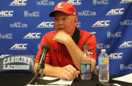 Bobby Petrino Louisville Football vs. North Carolina 9-9-2017 Photo by William Caudill, TheCrunchZone.com
