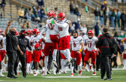 Sideline Louisville vs. Notre Dame 10-17-2020