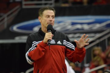 Rick Pitino Red/White Scrimmage 2015 Photo by Seth Bloom
