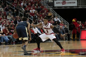Trey Lewis Louisville vs. Pittsburgh 1-14-2016 Photo by William Caudill
