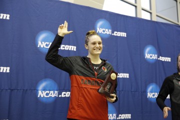 Kelsi Worrell Photo provided by UofL Sports Information/Jeff Reinking