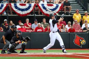 Drew Ellis Louisville vs. Western Michigan 6-3-2016 Photo by William Caudill