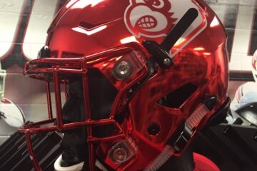 Louisville Red Helmet Debut