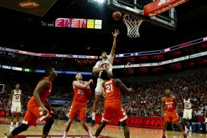 Anas Mahmoud Louisville vs. Syracuse 2-26-2017 Photo by William Caudill TheCrunchZone.com