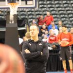 Mike Balado Louisville Basketball Open Practice NCAA 1st Round 3-16-2017 Photo by Mark Blankenbaker