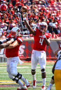 Jawon Pass Louisville Football vs. Kent State 9-23-2017 Photo by William Caudill, TheCrunchZone.com
