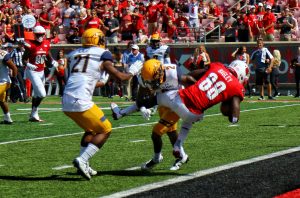 Javonte Bagley Louisville Football vs. Kent State 9-23-2017 Photo by William Caudill, TheCrunchZone.com