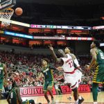Deng Adel Louisville Basketball vs. George Mason by Cindy Rice Shelton, 11-12-2017, TheCrunchZone.com