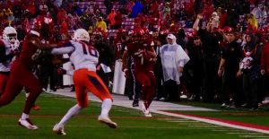 Reggie Bonnafon Louisville (Football) vs. Syracuse 11-18-2017 Photo by Cindy Rice Shelton TheCrunchZone.com