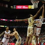 Anas Mahmoud Louisville vs. Wake Forest 1-27-2018 Photo by Cindy Rice Shelton, TheCrunchZone.com