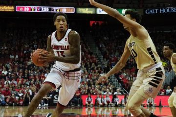 Ray Spalding Louisville vs. Wake Forest 1-27-2018 Photo by Cindy Rice Shelton, TheCrunchZone.com
