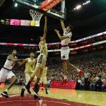 Anas Mahmoud Louisville vs. Wake Forest 1-27-2018 Photo by Cindy Rice Shelton, TheCrunchZone.com