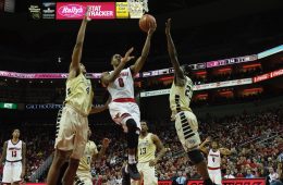VJ King Louisville vs. Wake Forest 1-27-2018 Photo by Cindy Rice Shelton, TheCrunchZone.com