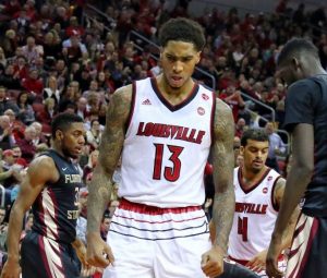 Ray Spalding Louisville vs. Florida State 2-3-2018 Photo by William Caudill, TheCrunchZone.com