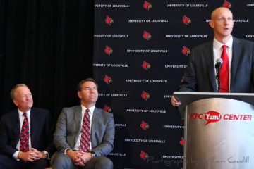 Vince Tyra Chris Mack Intro Press Conference Photo by William Caudill, TheCrunchZone.com
