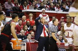 Chris Mack 12-8-2018 Louisville vs. Indiana Photo by Nancy Hanner, TheCrunchZone.com