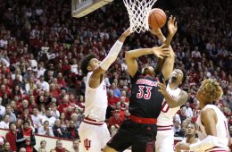 Jordan Nwora 12-8-2018 Louisville vs. Indiana Photo by Nancy Hanner, TheCrunchZone.com