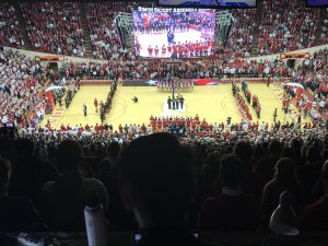 Assembly Hall Louisville vs. Indiana 12-8-2018 Photo by Mark Blankenbaker, TheCrunchZone.com