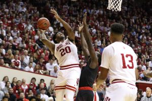Akoy Agau Louisville vs. Indiana 12-8-2018 Photo by Nancy Hanner, TheCrunchZone.com Akoy Agau Louisville vs. Indiana 12-8-2018 Photo by Nancy Hanner, TheCrunchZone.com