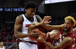 Steven Enoch Louisville vs. Boston College 1-16-2019 Photo by William Caudill TheCrunchZone.com