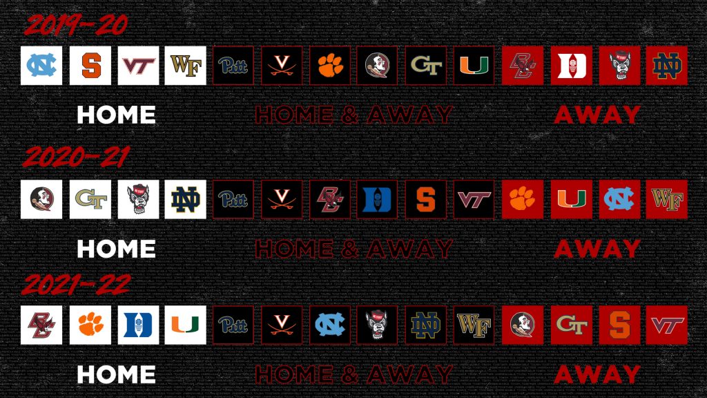 Louisville’s ACC Men’s Basketball Matchups, Sites Set for 2019-22 – The Crunch Zone