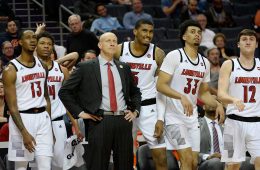 Jordan Nwora, Chris Mack Louisville vs. Notre Dame 2019 ACC Tournament 3-13-2019 TheCrunchZone.com