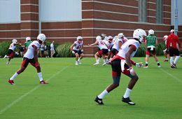 Louisville Football Fall Camp 8-4-2019. Photo by Tom Farmer, TheCrunchZone.com