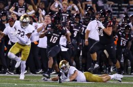 Javian Hawkins Louisville vs. Notre Dame 9-2-2019 Photo by William Caudill, TheCrunchZone.com