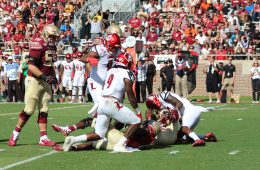 CJ Avery Louisville vs. Florida State 9-21-2019 Photo by Mark Blankenbaker TheCrunchZone.com