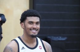 Malik Williams Louisville Basketball Media Day 10-26-2019 Photo by Cindy Rice Shelton, TheCrunchZone.com