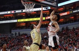 Jordan Nwora Louisville vs. Georgia Tech 1-22-2020 Photo by William Caudill, TheCrunchZone.com