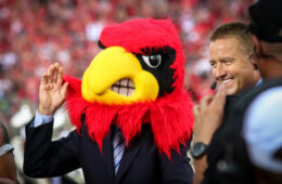 Lee Corso College GameDay Louisville vs. Florida State 2016 Photo by William Caudill, TheCrunchZone.com