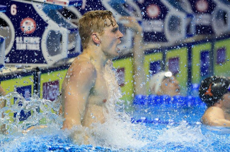Zach Harting Swimming