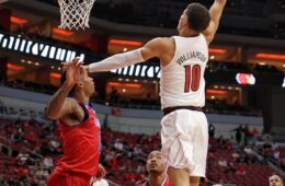 Samuell Williamson Louisville vs. West Georgia 11-3-2021 Photo by William Caudill, TheCrunchZone.com
