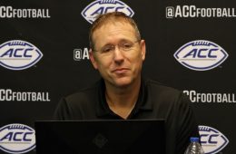 Scott Satterfield Louisville vs. Duke 11-18-2021 Photo by William Caudill, TheCrunchZone.com