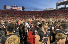 Fans Louisville vs. #10 Wake Forest 10-22-2022 Photo by William Caudill, TheCrunchZone.com