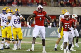 Yaya Diaby, Yasir Abdullah Louisville vs. Pitt 10-22-2022 Photo by William Caudill, TheCrunchZone.com