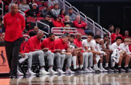 Bench, Louisville vs. Miami, 12-4-2022 Photo by William Caudill, TheCrunchZone.com