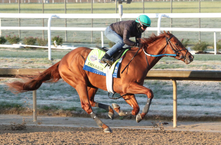 DISARM WORKS FIVE FURLONGS IN 100 FOR KENTUCKY DERBY The Crunch Zone